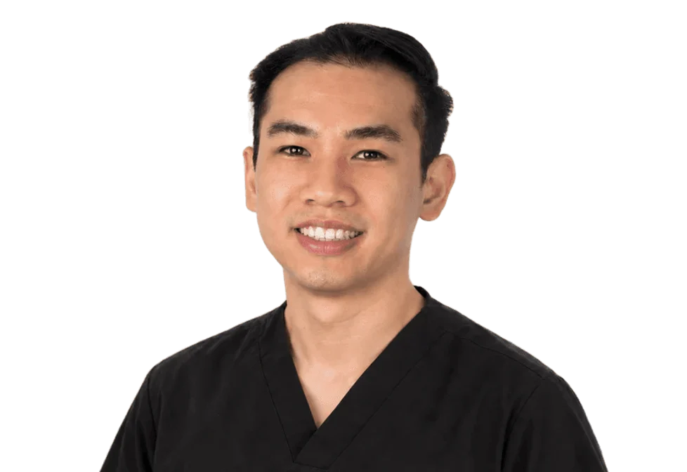 Portrait of Dalton Giang, oral health therapist