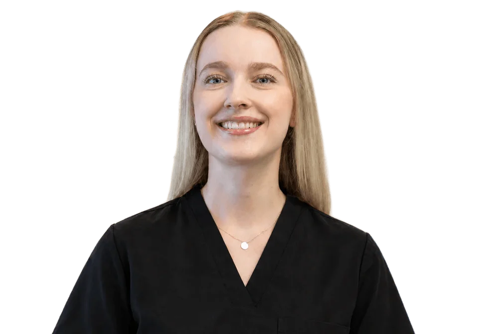 Portrait of Lilly Bradfield, practice manager
