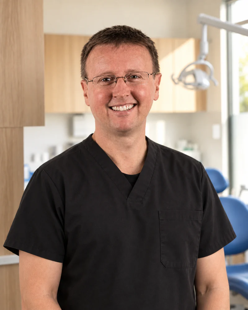 Portrait of Dr Damian Lavery